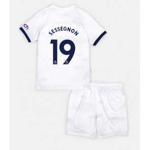 Tottenham Hotspur Ryan Sessegnon #19 Hemmaställ Barn 2023-24 Kortärmad (+ Korta byxor)